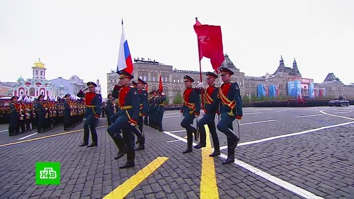 Парад 9 мая 2024 года на Красной площади в честь 79-й годовщины Побе ...