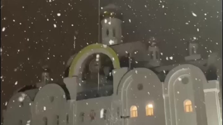 Снег в Сыктывкаре