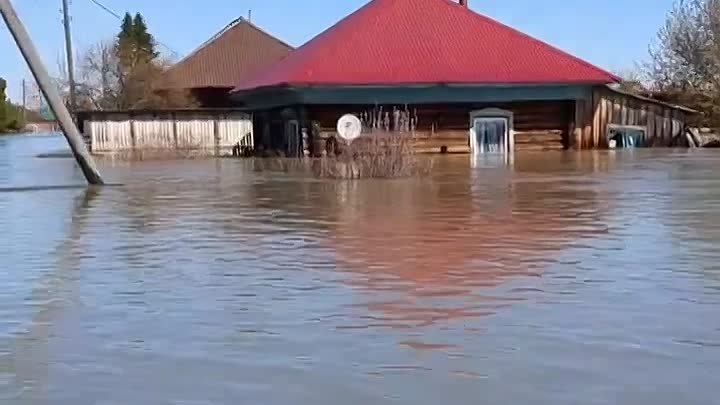 Половодье в Усть-Ишимском районе Омской области