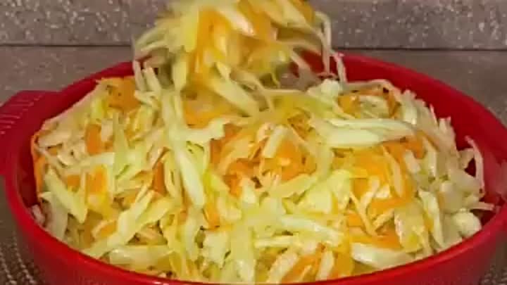 Салат-закуска маринованная капуста