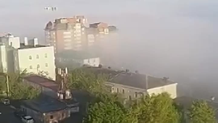Туман накрыл Владивосток и помешал работе городского аэропорта