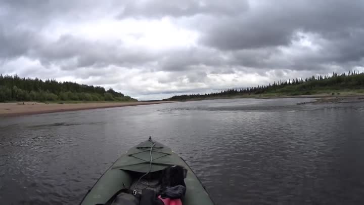 5) 900 км по северным рекам. 24 дня один в тайге. Рыбалка в Заполярь ...