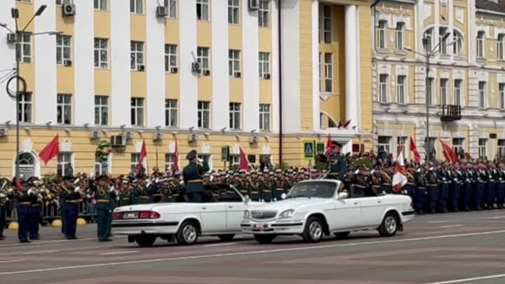 В Улан-Удэ завершился праздничный парад