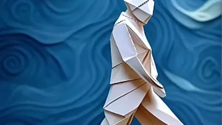 Бумажный танец