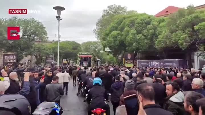 В Иране проходит церемония прощания с президентом