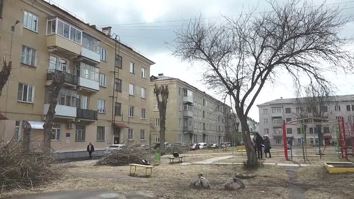 Активисты двора на Ленина 38 приступили к реализации своего проекта, ...