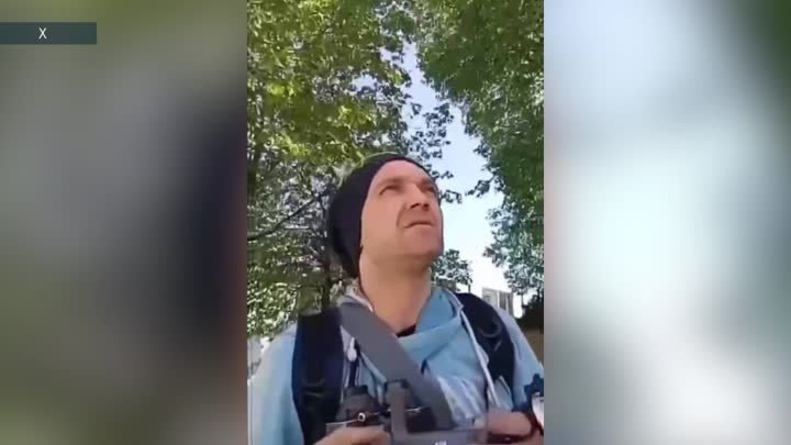 Мужчина из Одессы запустил над Рейхстагом дрон с российским флагом и ...
