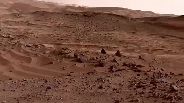 Марсоход Curiosity снял поверхность Марса