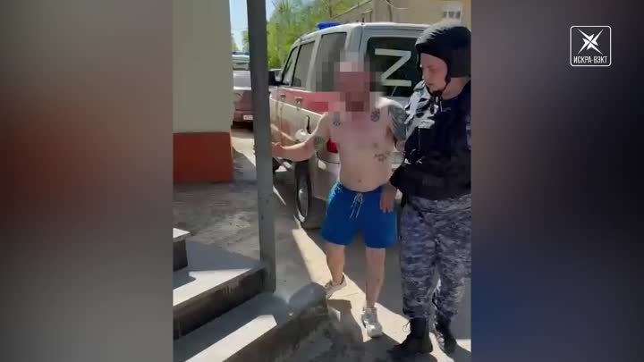 Росгвардейцы задержали пьяного вандала в Москворецком квартале