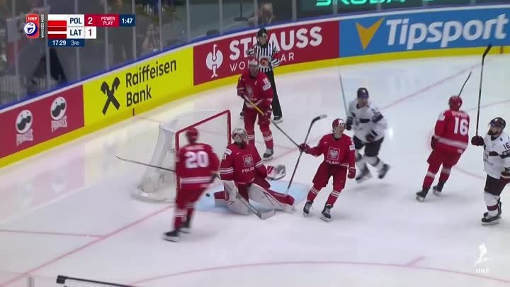 A shorthanded goal to tie the game by Rodrigo Abols