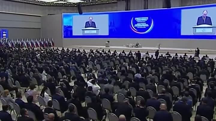 Полное выступление Владимира Путина на заседании Совета регионов Узб ...