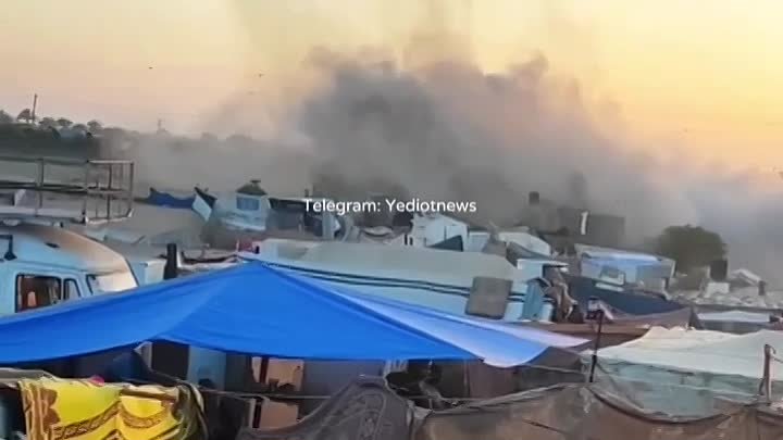 Израиль бомбит лагеря беженцев в Рафахе