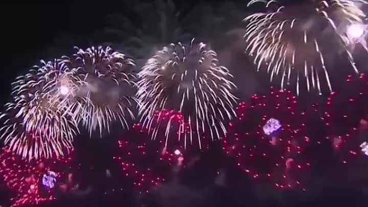 🎆 Праздничный салют в честь 79-й годовщины Победы в Великой Отечест ...