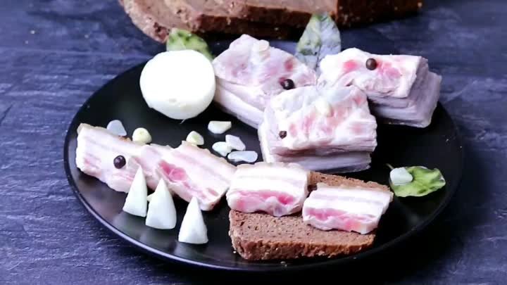 Возьмите кипяток и САЛО! ЭТОТ вкус я запомню надолго! Так просто я е ...