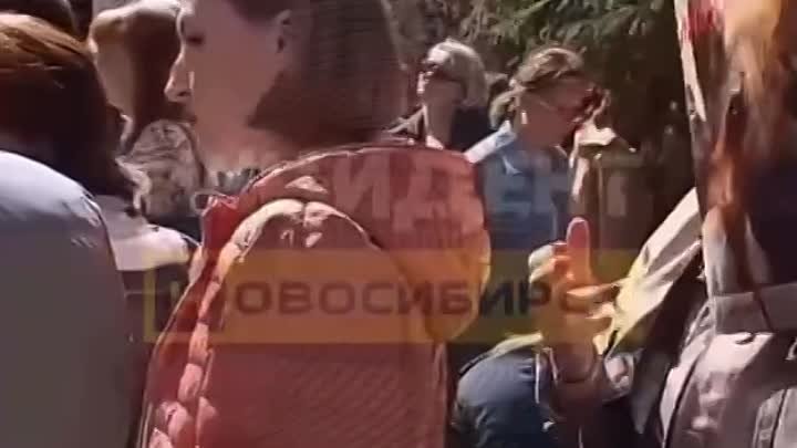 Митинг против эвтаназии животных в Новосибирске