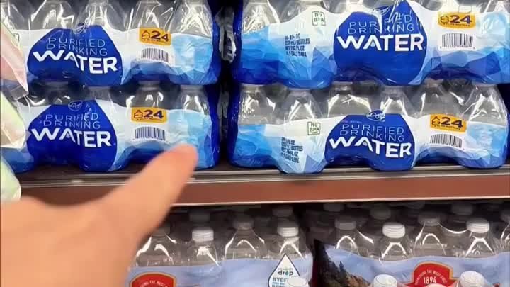 Как определить воду по крышке