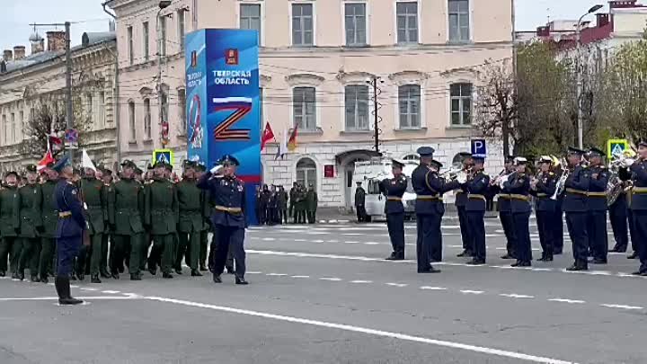 Курсанты МЧС Абхазии приняли участие в параде Победы в Твери.