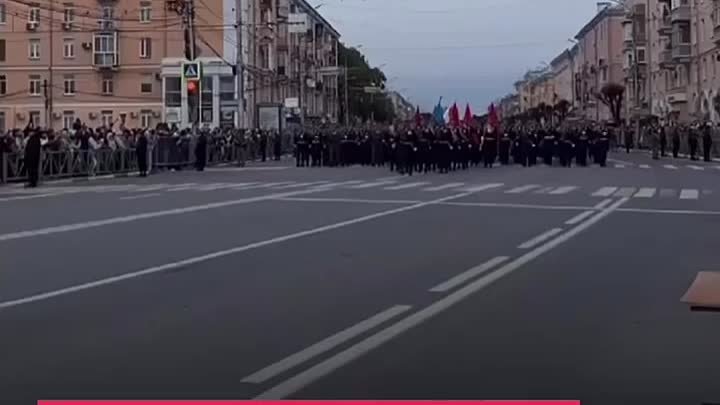 🫡 В Рязани встретили курсантов училища ВДВ, которые принимали участ ...