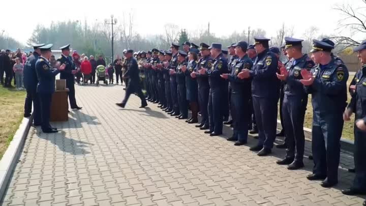 Юбилей пожарной охраны комсомольские огнеборцы отметили соревнования ...