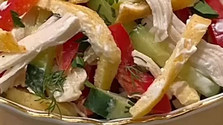  «Рекордсмен» самый вкусный салат