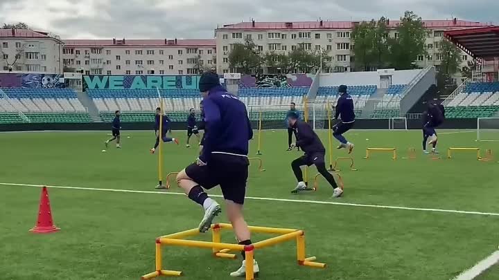 Тренировка ФК «Уфа»