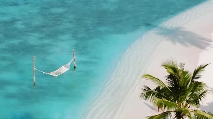 Райский баунти-пляж на Мальдивах
