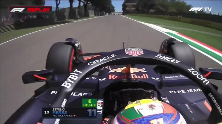 F1 2024 Imola (FP3) - Serjio Perez Crash