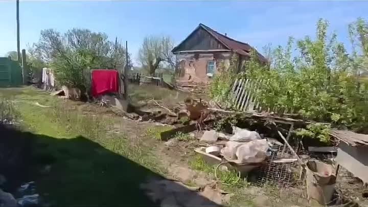 Видео, присланное пострадавшей от паводка оренбурженкой.