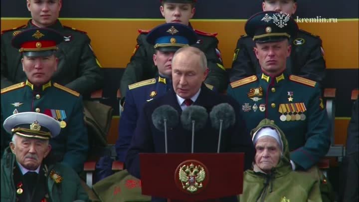 Речь президента на параде в Москве