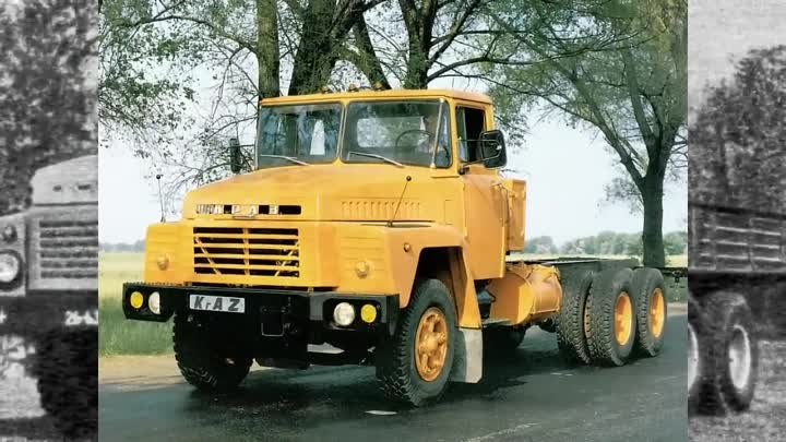 Необычные и редкие грузовики КрАЗ о которых вы не знали. 