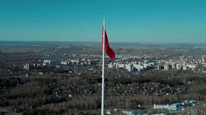 Знамя Победы в Красноярске 