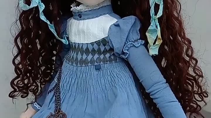 Текстильная кукла , процесс рождения