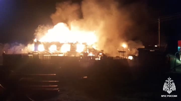 пожар в осташковском го