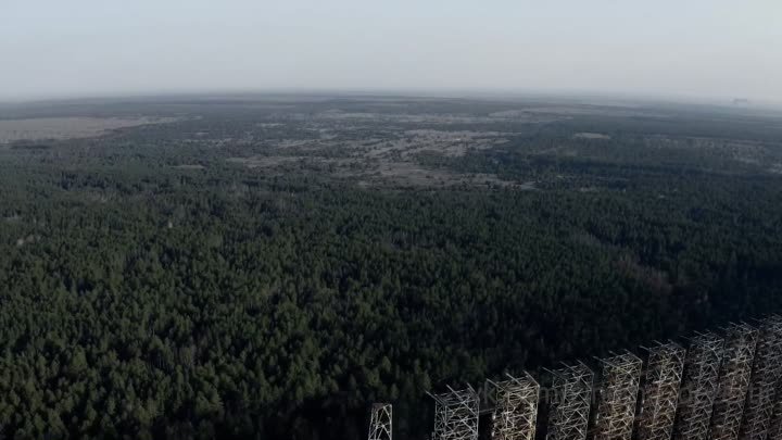 Чернобыль-2 Дуга ЗГРЛС до пожара2020г.