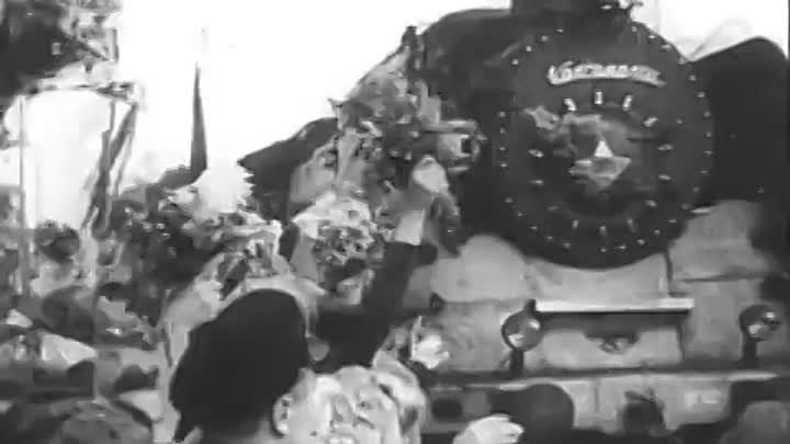9 мая 1945 года в Новосибирске. Кинохроника.