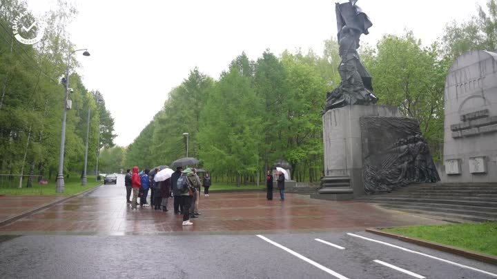 Мемориальная акция на Поклонной горе