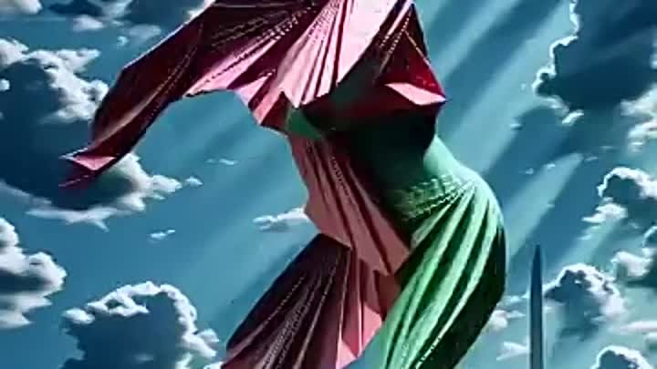 Оригами в облаках