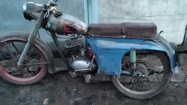 История мотоцикла моего Минск м104 .   