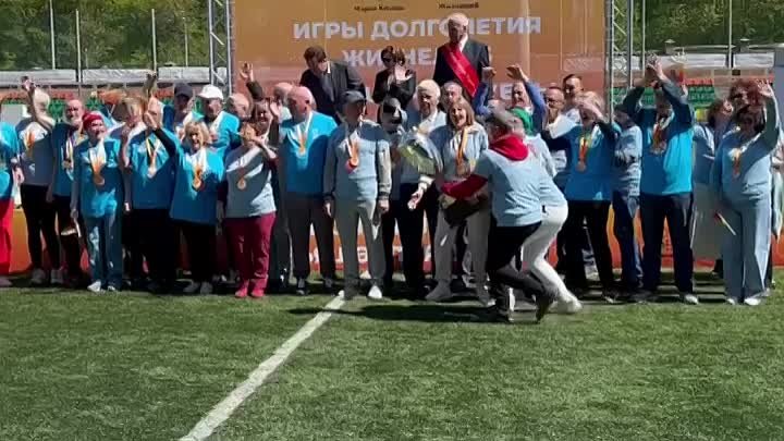 В Казани наградили победителей «Игр долголетия»