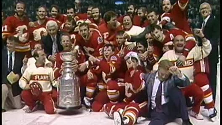 1989 Stanley Cup - Lanny McDonald, Flames & Habs Postgame