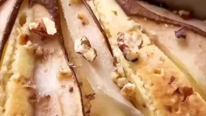 Пирог с грушей