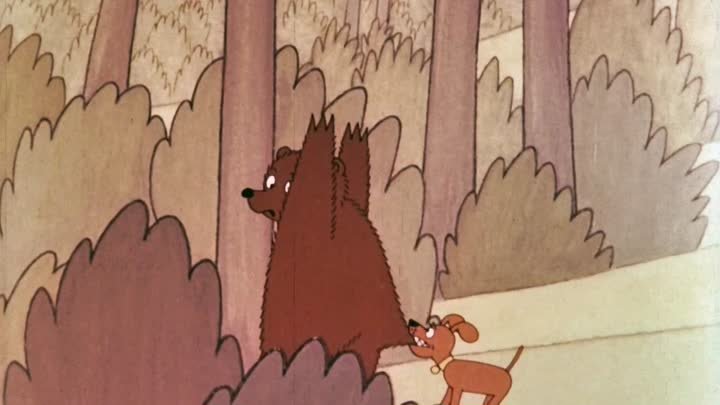 Медведь  (Чехословакия, 1983)  мультфильм