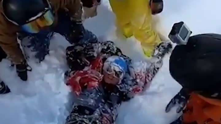 В Сочи спасли лыжника 
