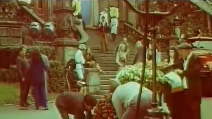 1971 год. Фрагмент художественного фильма “Танец мотылька” (Tauriņde ...
