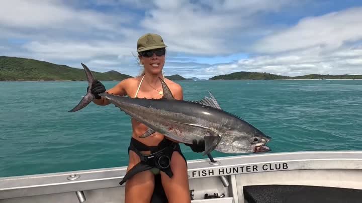 Женская рыбалка в Австралии