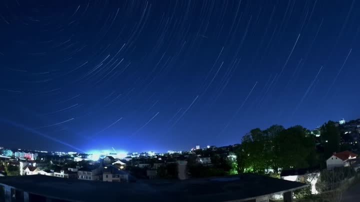Звездное небо над Севастополем