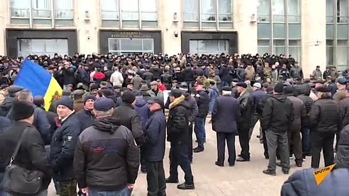 Митинг в Кишиневе