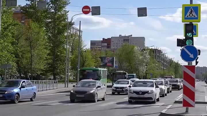 Изменение движения на перекрестке улиц Мельникайте-Курская
