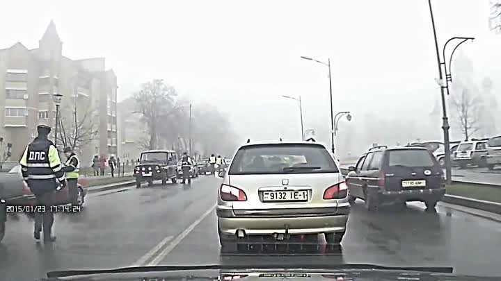 Как работает ГАИ в городе Береза