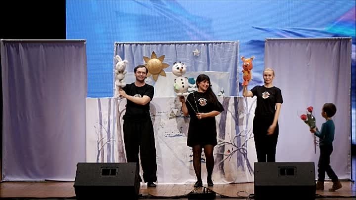 Бурные овации!👏 Театр кукол Рукавичка на главной сцене Белгорода -  ...